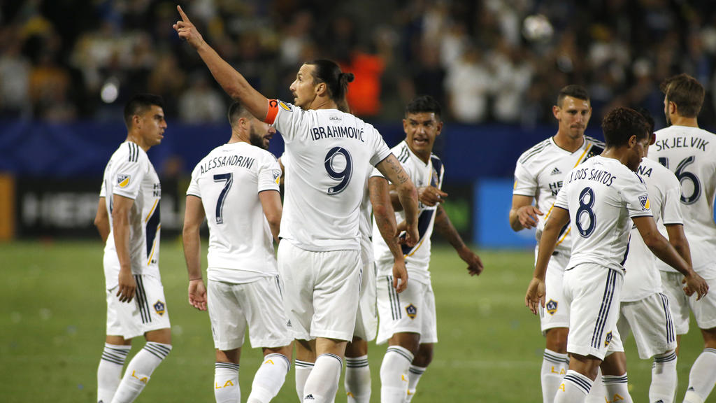 Zlatan Ibrahimovic sigue comandando a los Galaxy. (Foto: Getty)