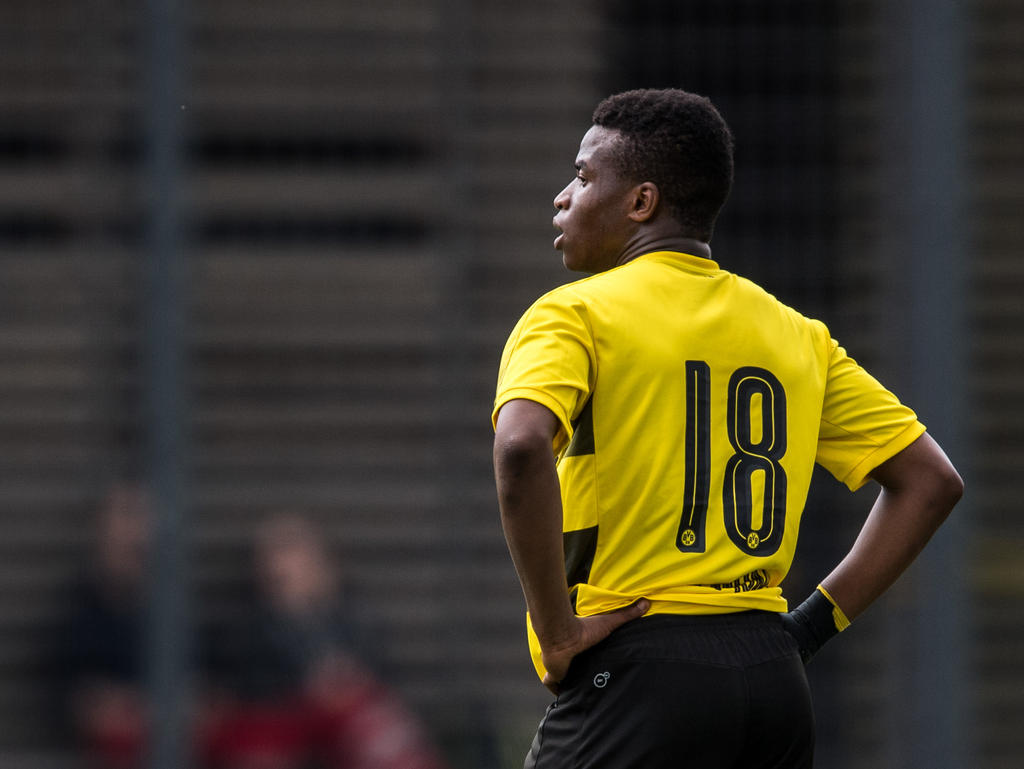 Dortmunds Nachwuchsstürmer Youssoufa Moukoko