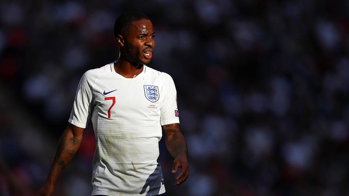 Raheem Sterling wurde schon öfters Opfer von Anfeindungen Raheem Sterling wurde schon öfters Opfer von Anfeindungen