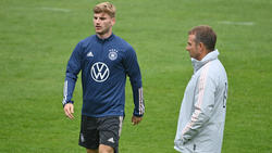 Timo Werner fühlt sich bei der Nationalmannschaft wohl