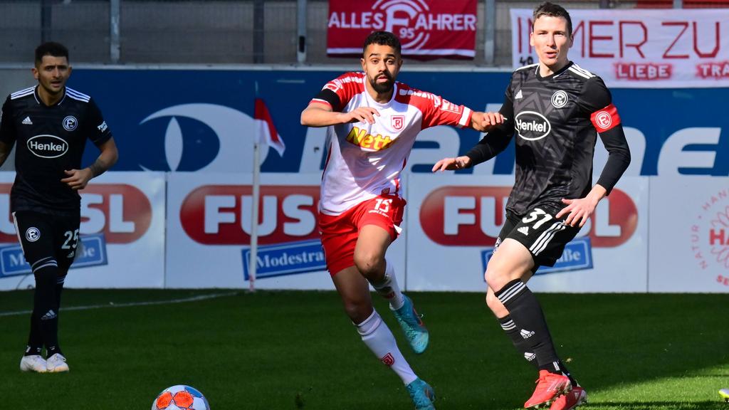 Fortuna Düsseldorf hat im Abstiegskampf einen wichtigen Sieg verpasst