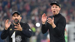 Julian Nagelsmann (r.) feierte seine erste Deutsche Meisterschaft