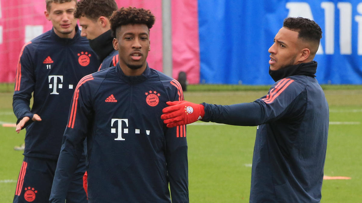 Kingsley Coman und Corentin Tolisso haben beim FC Bayern aktuell einen schweren Stand Kingsley Coman und Corentin Tolisso haben beim FC Bayern aktuell einen schweren Stand