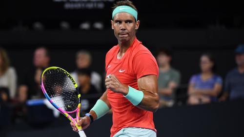 Tennisstar Rafael Nadal ist zurück