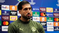 BVB-Kapitän Emre Can auf der Pressekonferenz am Dienstag