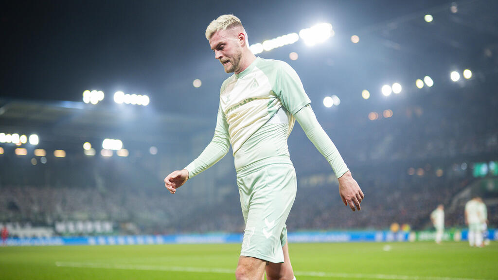 Marvin Ducksch wird Werder Bremen in der Fußball-Bundesliga vorerst fehlen Marvin Ducksch wird Werder Bremen in der Fußball-Bundesliga vorerst fehlen