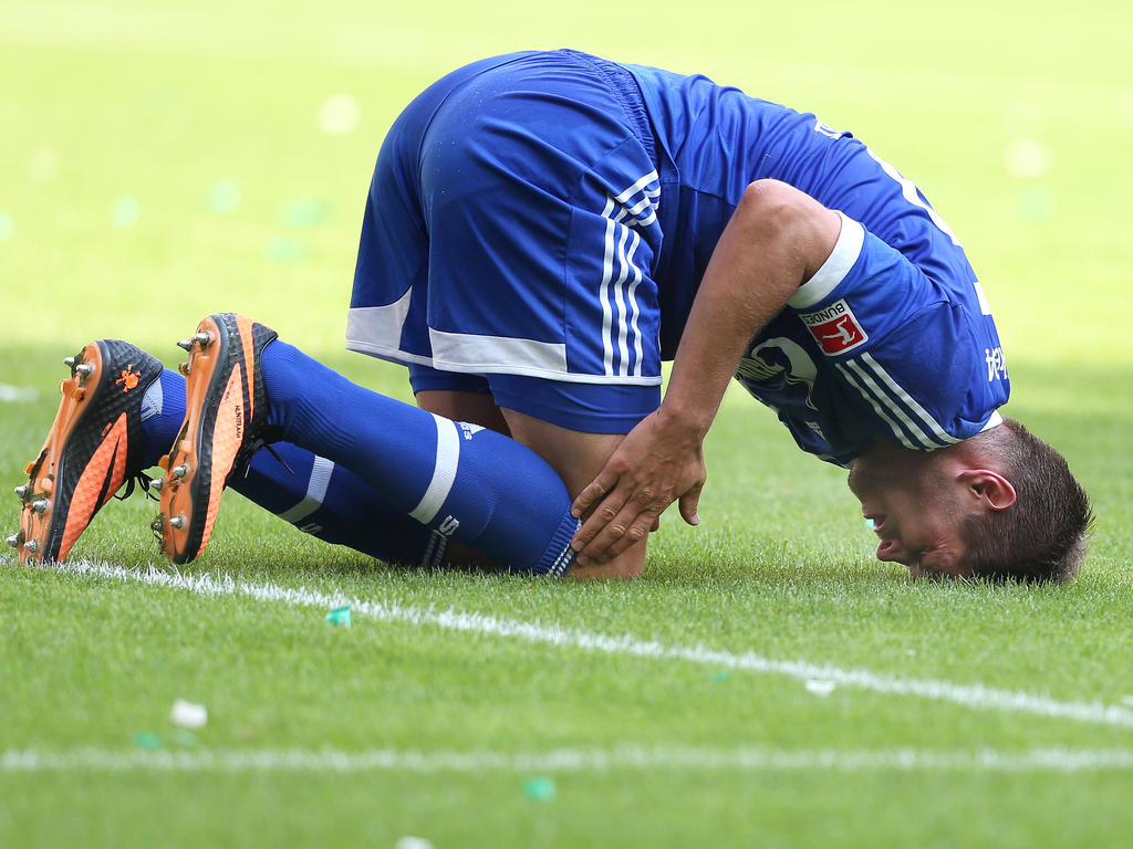 Die Leidenszeit ist vorbei. Klaar-Jan Huntelaar soll in der Rückrunde angreifen Die Leidenszeit ist vorbei. Klaar-Jan Huntelaar soll in der Rückrunde angreifen