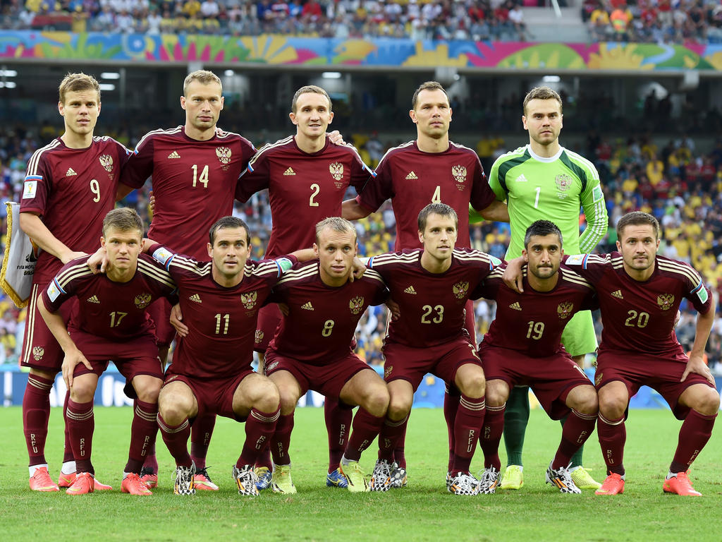 Russlands Startelf im WM-Spiel gegen Algerien