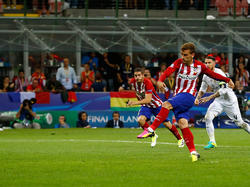 Griezmann falló un penalti en la final de la Champions contra el Madrid. (Foto: Getty)