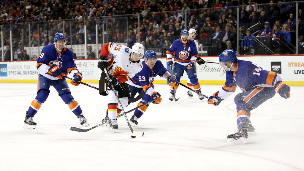 Die New York Islanders verloren gegen Calgary Die New York Islanders verloren gegen Calgary