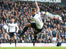 Tottenham Hotspurs Harry Kane war mit drei Treffern gegen West Bromwich Albion Mann des Tages