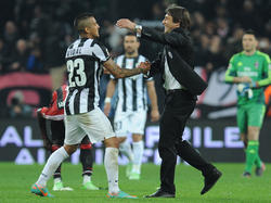 Vidal und Conte holten mit Juventus Turin drei Meisterschaften