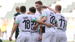 Borussia Mönchengladbach bezwang den VfL Wolfsburg in einer munteren Begegnung