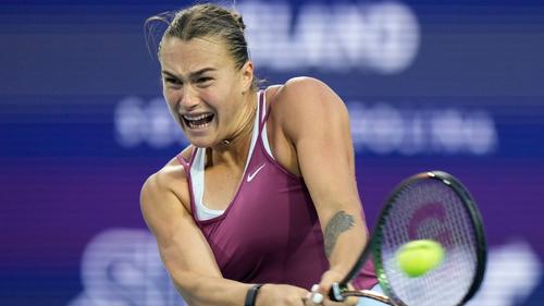 Tennis-Ass Aryna Sabalenka steht in Miami im Viertelfinale