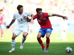 Frank Lampard (l.) spielte seit 15 Jahren für die Three Lions