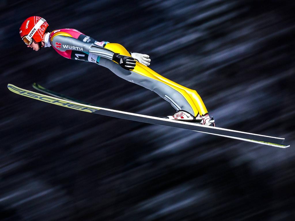 Richard Freitag rutschte nach Platz vier im ersten Durchgang noch auf Rang fünf ab Richard Freitag rutschte nach Platz vier im ersten Durchgang noch auf Rang fünf ab