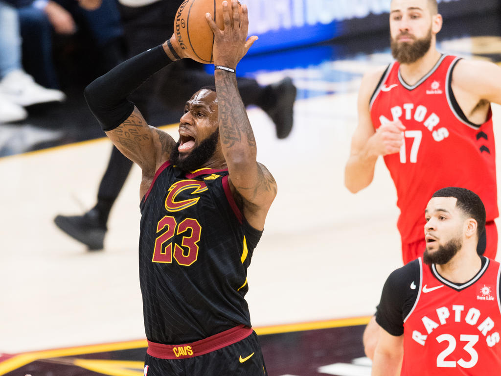 LeBron James (l.) überzeugte einmal mehr LeBron James (l.) überzeugte einmal mehr