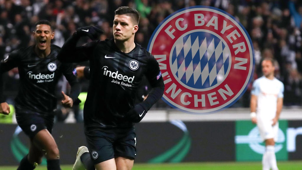 Der FC Bayern hat angeblich ernsthaftes Interesse an Frankfurts Luka Jovic