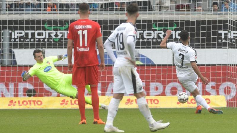 Sandhausen siegte gegen Heidenheim Sandhausen siegte gegen Heidenheim