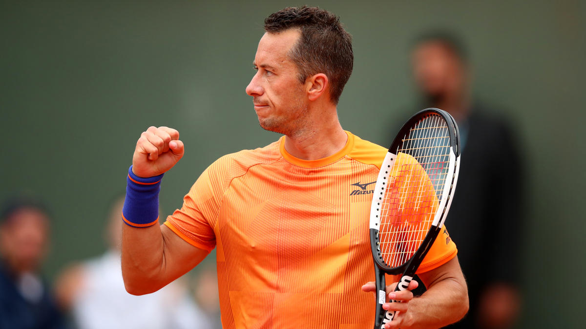 Philipp Kohlschreiber strebt den Einzug in die 3. Runde an