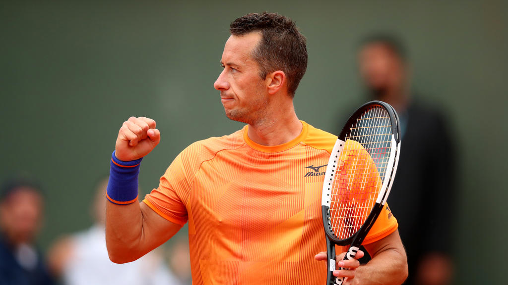 Philipp Kohlschreiber steht in der zweiten Runde der French Open Philipp Kohlschreiber steht in der zweiten Runde der French Open
