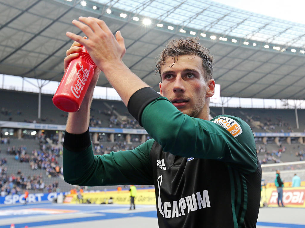 Der Schalker Leon Goretzka hofft auf einen Einsatz gegen den BVB