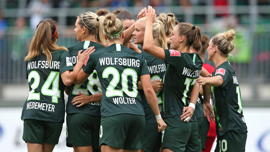 Der VfL Wolfsburg besiegte den SC Sand
