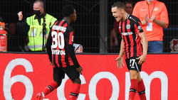 Florian Wirtz (r.) präsentiert sich in Topform