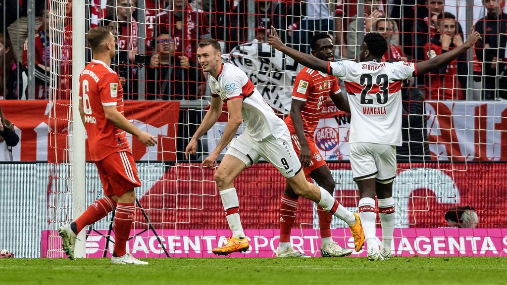 Der VfB holte einen Punkt gegen den FC Bayern