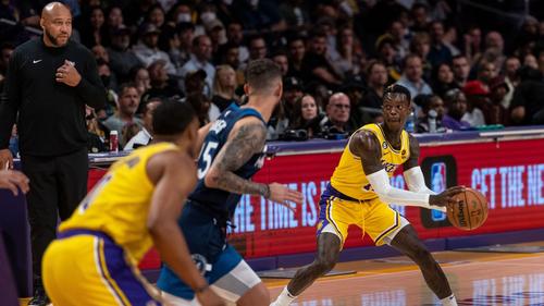 Dennis Schröder spielt zum zweiten Mal in seiner NBA-Karriere für die Lakers