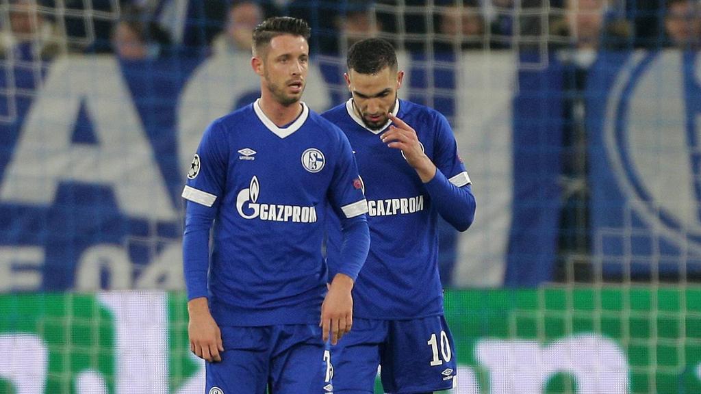 Mark Uth und Nabil Bentaleb stehen beim FC Schalke auf der Abschussliste