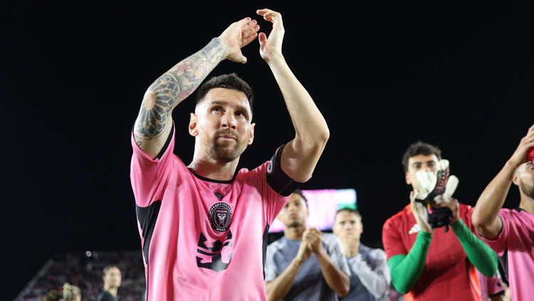 Messi (l.) schrieb MLS-Geschichte