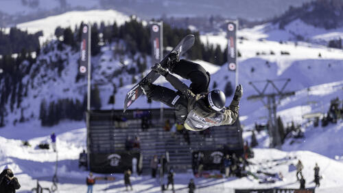 Snowboarder Christoph Lechner verpasste ein WM-Medaille nur knapp