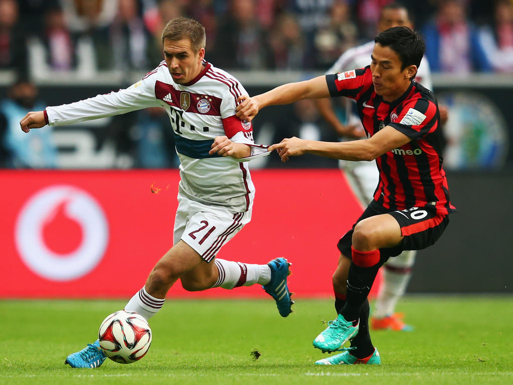 Philipp Lahm (l.) könnte Bayern München bald wieder zur Verfügung stehen