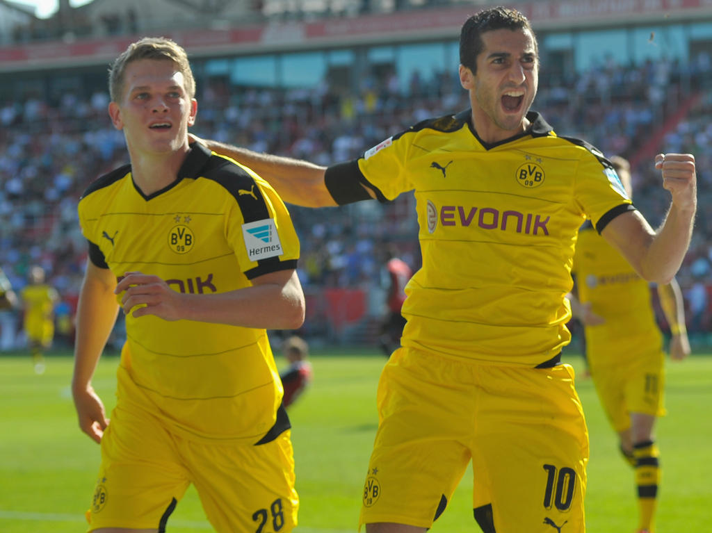 Los jugadores del Dortmund siguen con mucha hambre a gol. (Foto: Getty) Los jugadores del Dortmund siguen con mucha hambre a gol. (Foto: Getty)