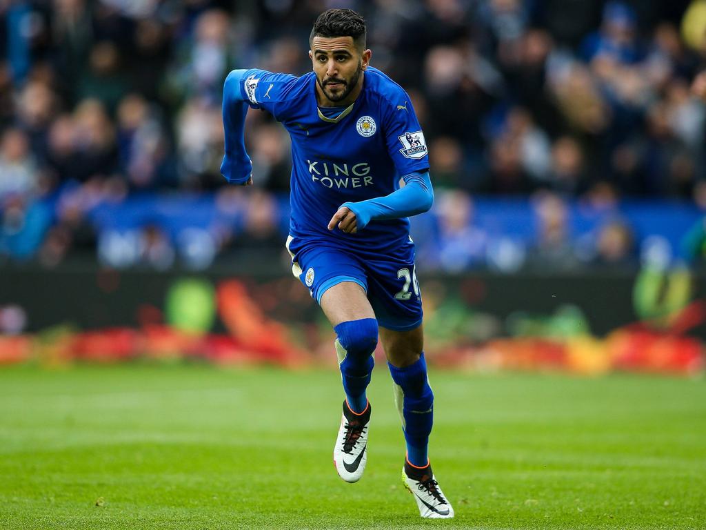 El jugador argelino del Leicester City Riyaz Mahrez. (Foto: Imago)