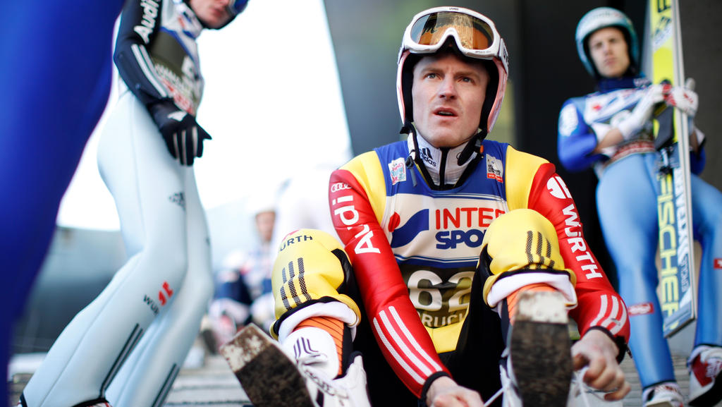 Skispringer Severin Freund stieg wieder ins Training ein Skispringer Severin Freund stieg wieder ins Training ein