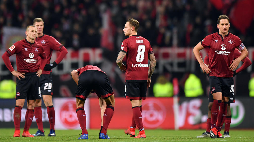 Die Club-Spieler sind nach der Niederlage gegen Wolfsburg deprimiert