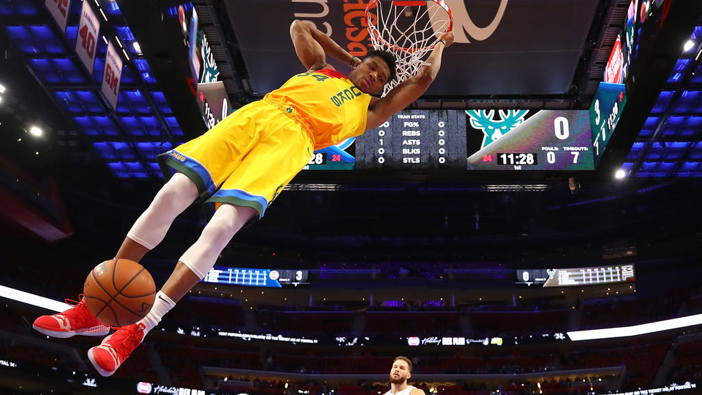Giannis Antetokounmpo steht bei den Golden State Warriors auf der Wunschliste Giannis Antetokounmpo steht bei den Golden State Warriors auf der Wunschliste