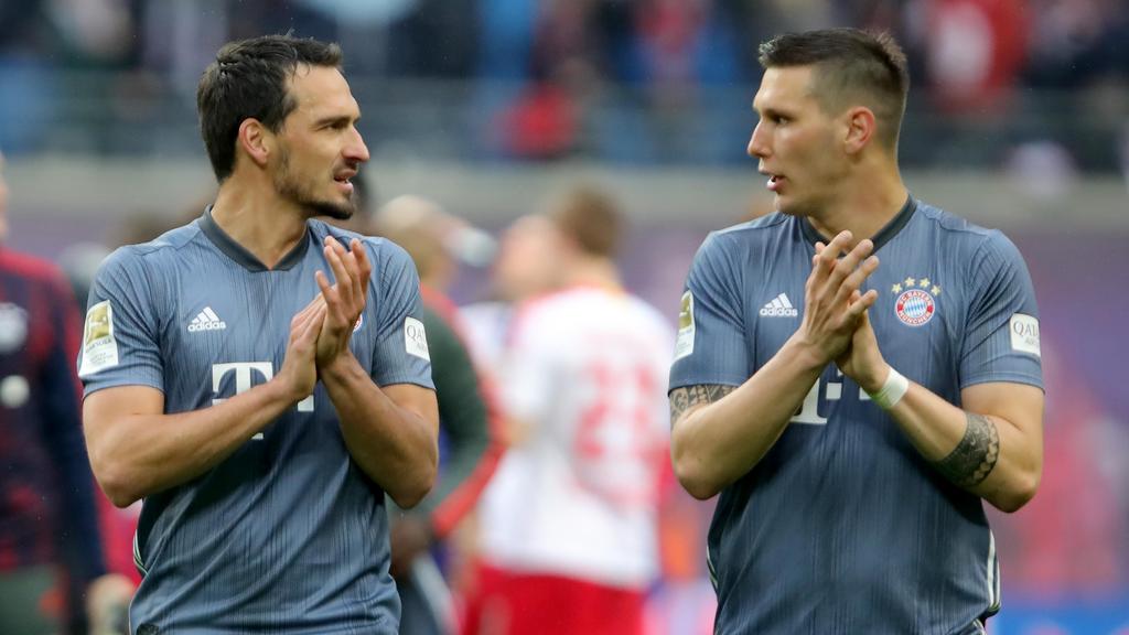 Mats Hummels und Niklas Süle haben die vorzeitige Meisterschaft mit dem FC Bayern verpasst