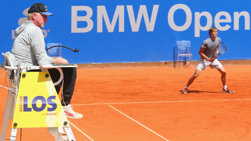 Boris Becker (l.) hat Alex Zverev kritisiert, glaubt jedoch an Besserung Boris Becker (l.) hat Alex Zverev kritisiert, glaubt jedoch an Besserung
