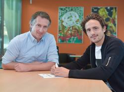 Frank Baumann (l.) lehnte ein kurioses Angebot für Thomas Delaney (r.) ab
