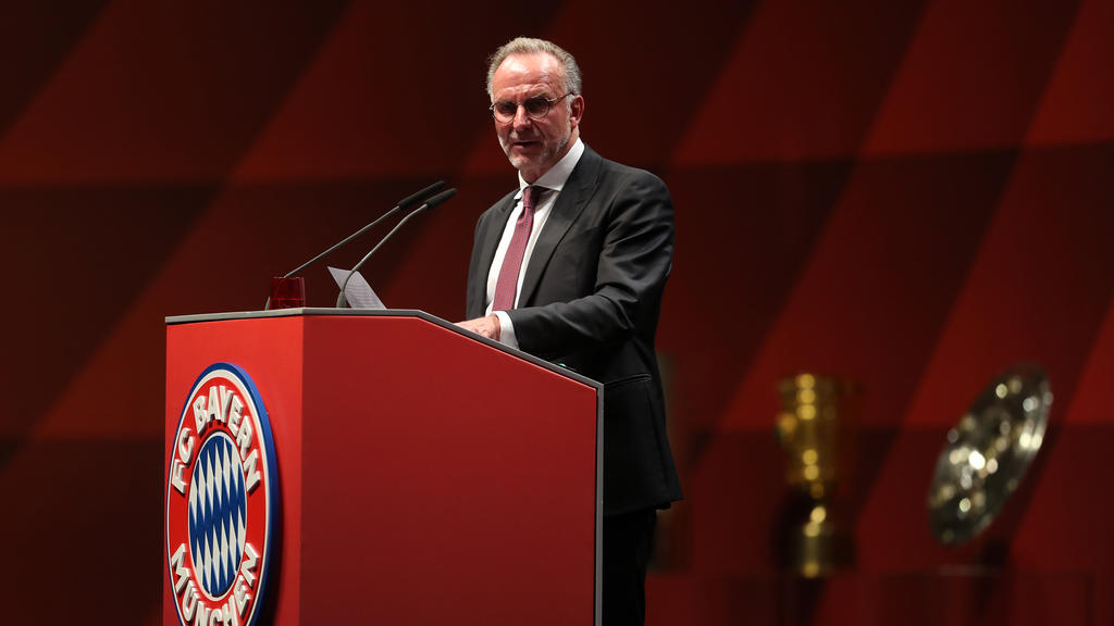 Karl-Heinz Rummenigge vom FC Bayern wies die Kritiker zurecht