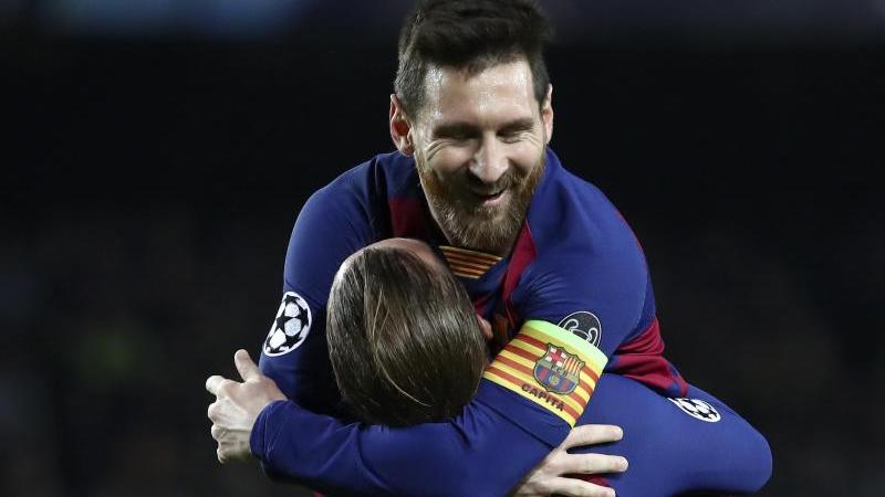 Barcelonas Star Lionel Messi war in der Partie gegen Borussia Dortmund der beste Mann auf dem Platz. Foto: Emilio Morenatti/AP/dpa