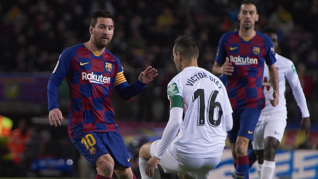 Lionel Messi traf für den FC Barcelona gegen Granada