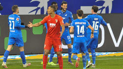 Florian Grillitsch (hinten Mitte) war mit zwei Treffern der Held des Abends