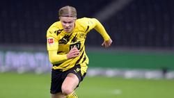 Die Hoffnungen von Borussia Dortmund ruhen auf Erling Haaland