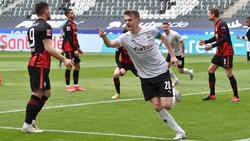 Gladbach setzte sich gegen Eintracht Frankfurt durch