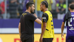 Trainer Nuri Sahin (li.) hat mit dem BVB einiges vor