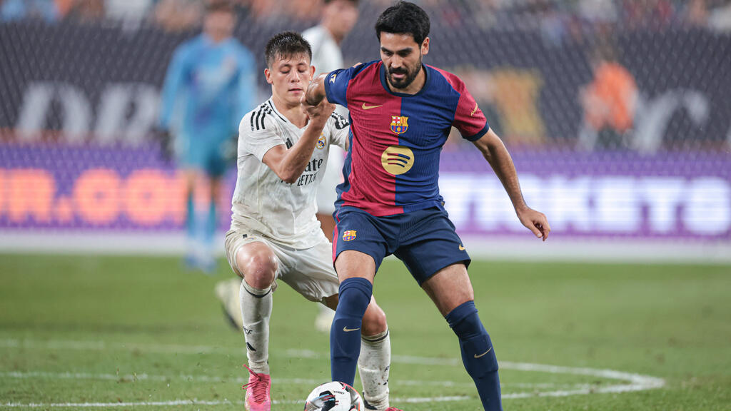 Ilkay Gündogan beim Barca-Testspiel gegen Real Madrid